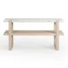 Marble And Ivory Wood Console Table-Kirkland's Home Online