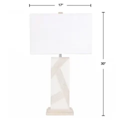Marble Carved Lines Table Lamp-Kirkland's Home Best Sale