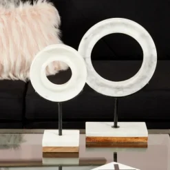 Marble Ring Sculpture, 11 In.-Kirkland's Home Best Sale