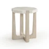 Marble Top Tapered Legs Accent Table-Kirkland's Home Clearance