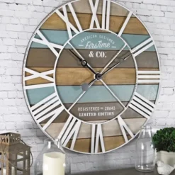 Maritime Planks Wall Clock-Kirkland's Home Store