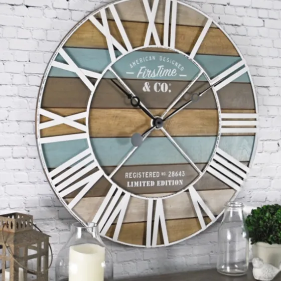 Maritime Planks Wall Clock-Kirkland's Home Store