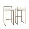 Marley Cream And Gold Bar Stools, Set Of 2-Kirkland's Home New