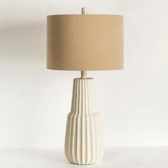 Marsha Cream Speckled Table Lamp-Kirkland's Home Cheap