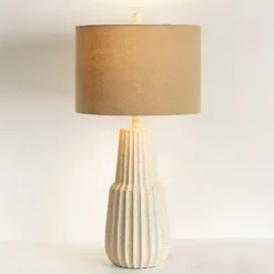 Marsha Cream Speckled Table Lamp-Kirkland's Home Cheap