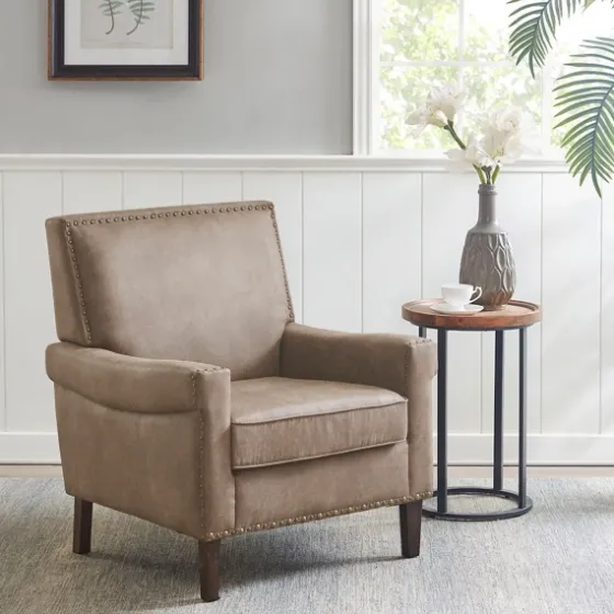 Martha Stewart Faux Leather Accent Chair-Kirkland's Home Best