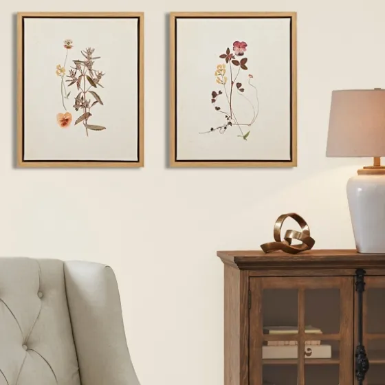 Martha Stewart French Herbarium Framed Art Set-Kirkland's Home Cheap