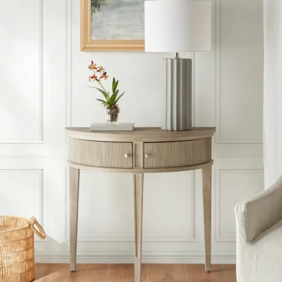 Martha Stewart Half Moon Console Table-Kirkland's Home Cheap