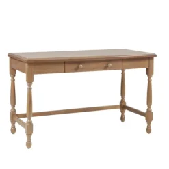 Martha Stewart Natural Wood Turned Legs Desk-Kirkland's Home Discount