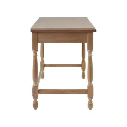 Martha Stewart Natural Wood Turned Legs Desk-Kirkland's Home Discount