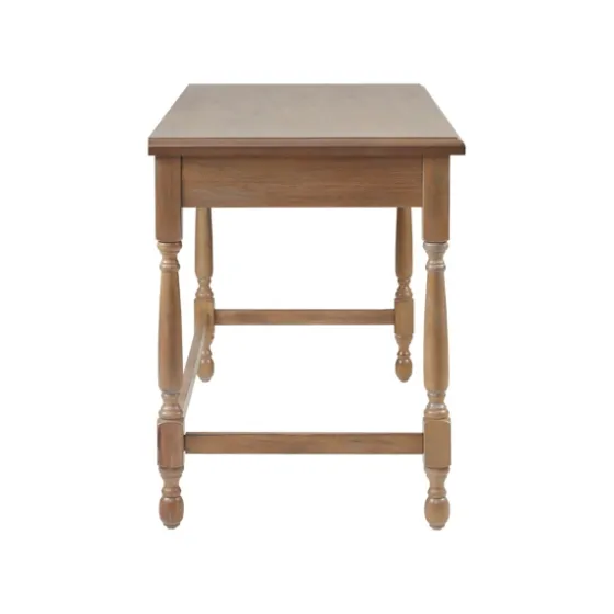 Martha Stewart Natural Wood Turned Legs Desk-Kirkland's Home Discount