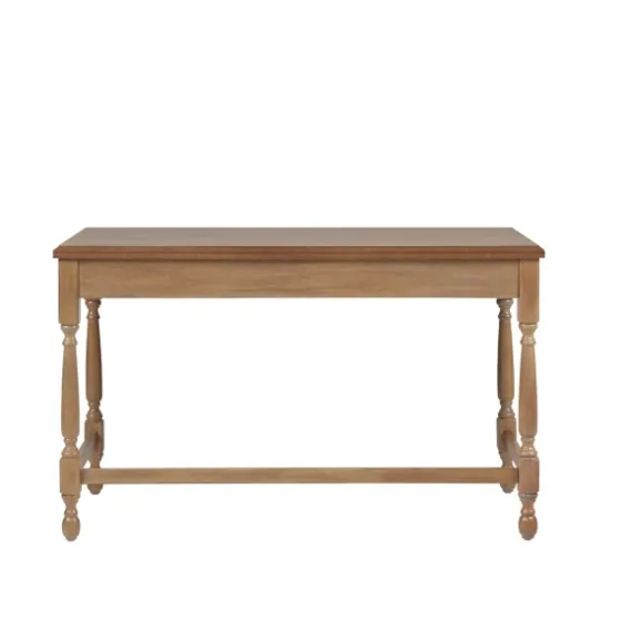 Martha Stewart Natural Wood Turned Legs Desk-Kirkland's Home Discount
