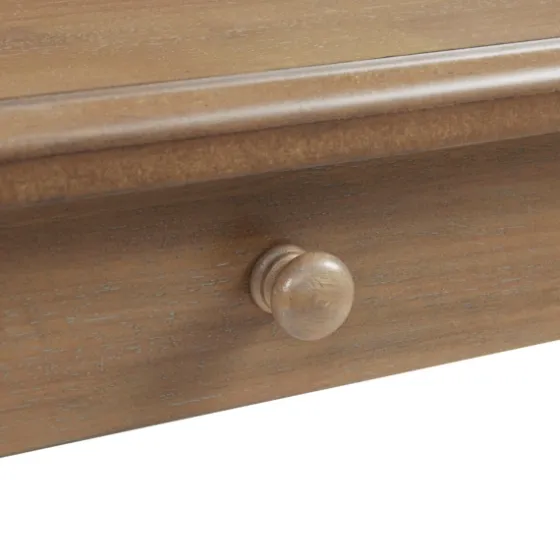 Martha Stewart Natural Wood Turned Legs Desk-Kirkland's Home Discount