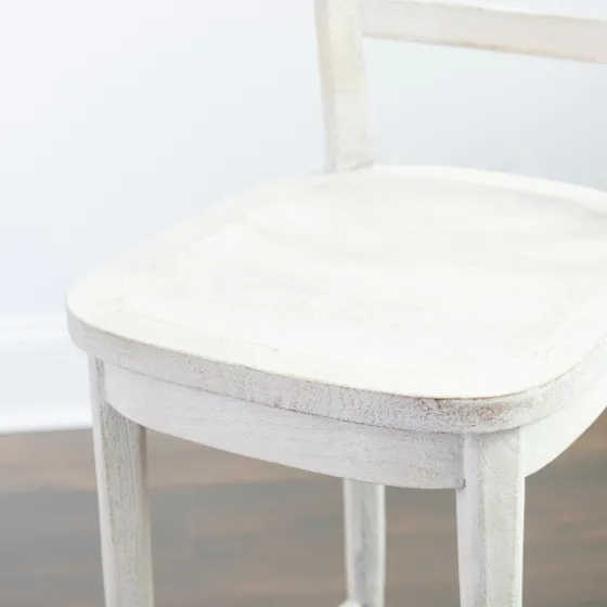 Martin Lime Wash Open Back Wood Bar Stool-Kirkland's Home Hot