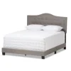 Mary Light Button Tufted Full Bed Frame-Kirkland's Home Flash Sale