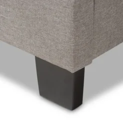 Mary Light Button Tufted Full Bed Frame-Kirkland's Home Flash Sale