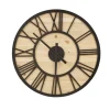 Mason Metal And Wood Wall Clock-Kirkland's Home Best Sale