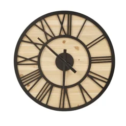 Mason Metal And Wood Wall Clock-Kirkland's Home Best Sale