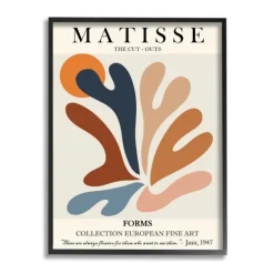 Matisse Abstract Framed Canvas Art Print-Kirkland's Home New