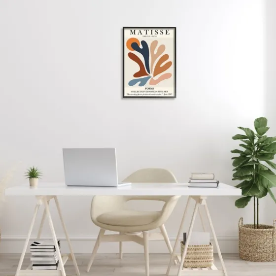 Matisse Abstract Framed Canvas Art Print-Kirkland's Home New