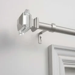 Matte Adjustable Prism Curtain Rod, 72 In.-Kirkland's Home Cheap