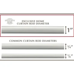 Matte Adjustable Prism Curtain Rod, 72 In.-Kirkland's Home Cheap
