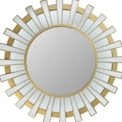 Matte And Clear Sunburst Wall Mirror-Kirkland's Home Best