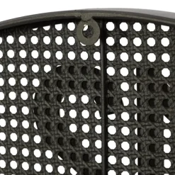 Matte Black Iron Wall Clock, 32 In.-Kirkland's Home Clearance