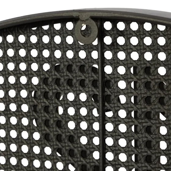 Matte Black Iron Wall Clock, 32 In.-Kirkland's Home Clearance