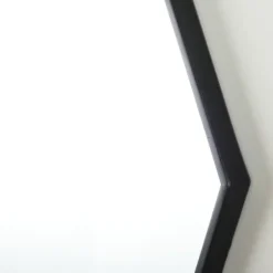 Matte Black Octagonal Wall Mirror-Kirkland's Home Hot