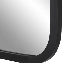 Matte Black Rectangular Wall Mirror-Kirkland's Home Store