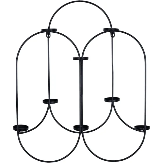 Matte Black Tealight Wall Sconce-Kirkland's Home Flash Sale
