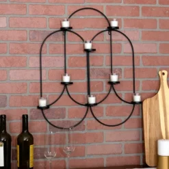 Matte Black Tealight Wall Sconce-Kirkland's Home Flash Sale
