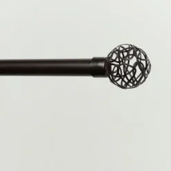 Matte Bronze Catherine Curtain Rod, 120 In.-Kirkland's Home Cheap
