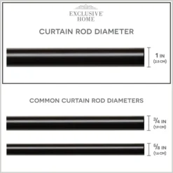 Matte Bronze Catherine Curtain Rod, 120 In.-Kirkland's Home Cheap