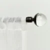 Matte Bronze Eleanor Curtain Rod Set, 72 In.-Kirkland's Home Clearance