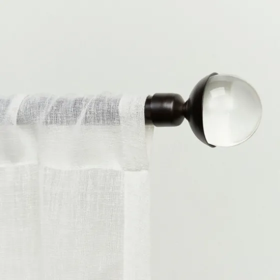 Matte Bronze Eleanor Curtain Rod Set, 120 In.-Kirkland's Home Best Sale