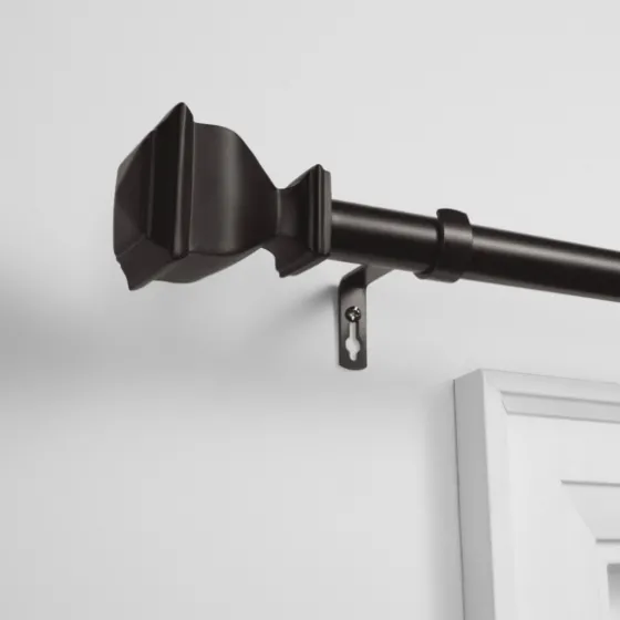 Matte Bronze Napoleon Outdoor Curtain Rod, 160 In.-Kirkland's Home Best Sale