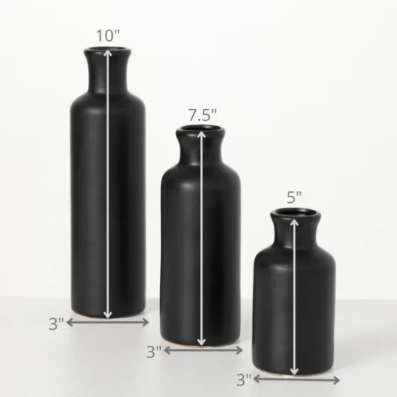 Matte Ceramic Vases, Set Of 3-Kirkland's Home Shop