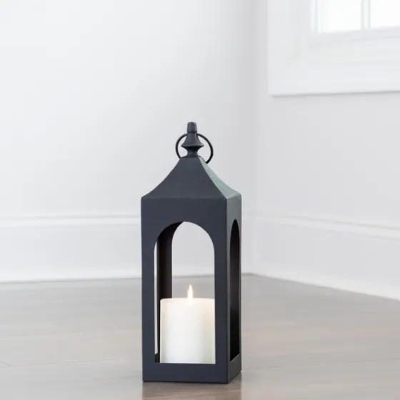 Matte Hampshire Metal Lantern, 17 In.-Kirkland's Home Hot