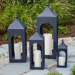Matte Hampshire Metal Lantern, 17 In.-Kirkland's Home Hot