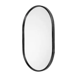Matte Metal Frame Oval Wall Mirror-Kirkland's Home Store