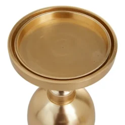 Matte Metal 3-Pc. Pillar Candle Holder Set-Kirkland's Home Hot