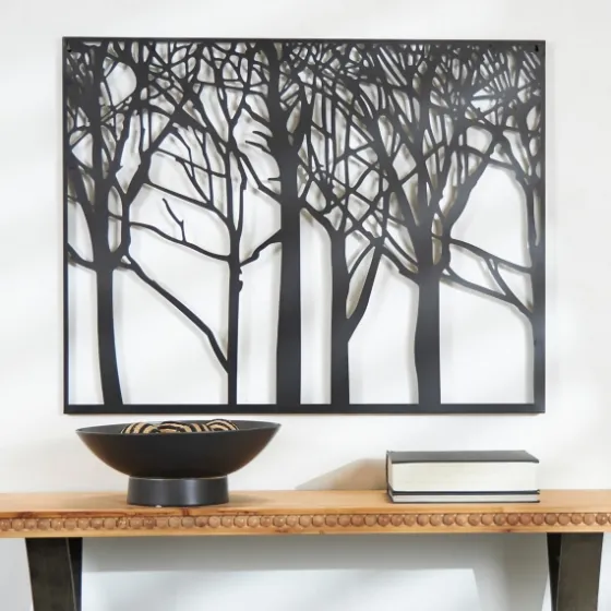 Matte Metal Tree Frame Wall Plaque-Kirkland's Home Best Sale