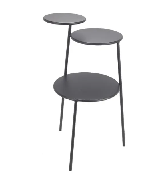 Matte Overlapping 3-Tier Side Table-Kirkland's Home Clearance