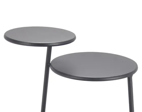 Matte Overlapping 3-Tier Side Table-Kirkland's Home Clearance