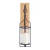 Matte Poplar Wood Sconce-Kirkland's Home Clearance