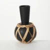 Matte Rattan Wrapped Vase-Kirkland's Home Cheap