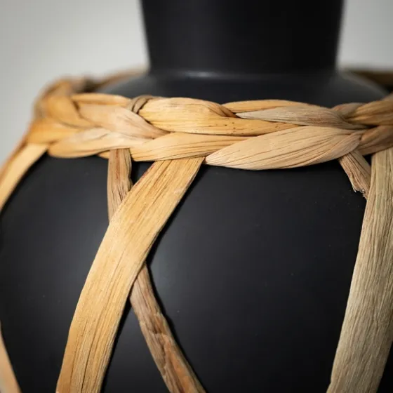 Matte Rattan Wrapped Vase-Kirkland's Home Cheap