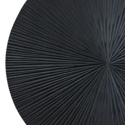 Matte Ribbed Sunburst Wall Plates, Set Of 3-Kirkland's Home Cheap